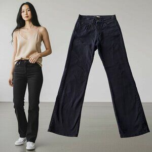 Focus Lifestyle Bootcut Midrise Stretchy Black Jeans Size 4